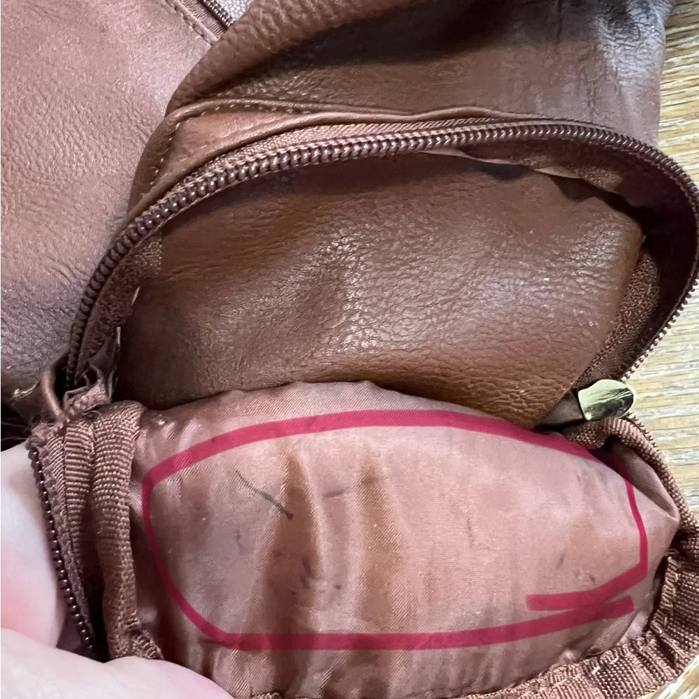 *Brown Bookbag Purse